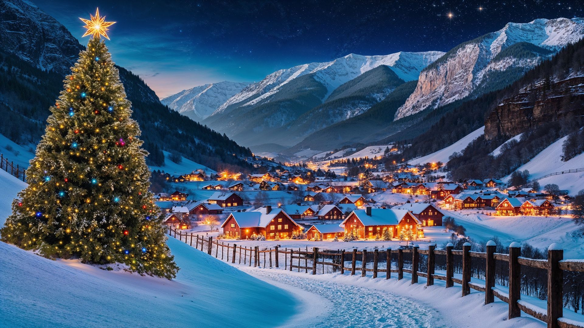 Fond de Noël